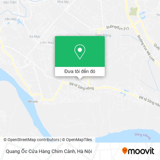 Bản đồ Quang Ốc Cửa Hàng Chim Cảnh