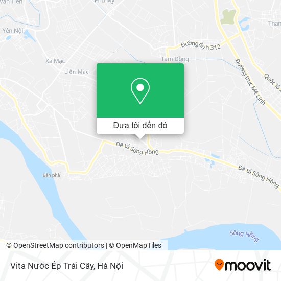 Bản đồ Vita Nước Ép Trái Cây