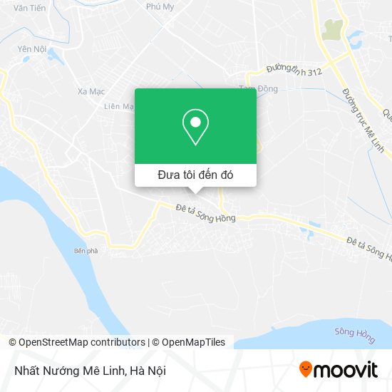 Bản đồ Nhất Nướng Mê Linh