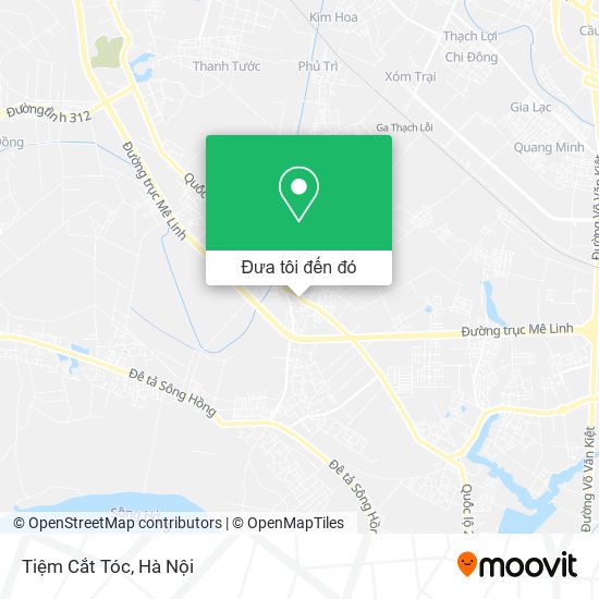 Bản đồ Tiệm Cắt Tóc