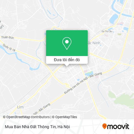 Bản đồ Mua Bán Nhà Đất Thông Tin