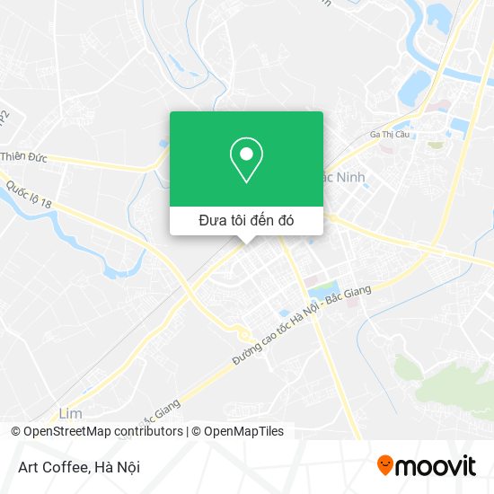 Bản đồ Art Coffee