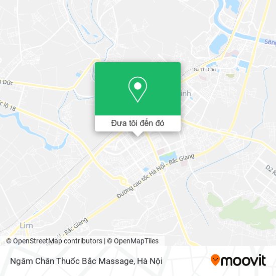 Bản đồ Ngâm Chân Thuốc Bắc Massage