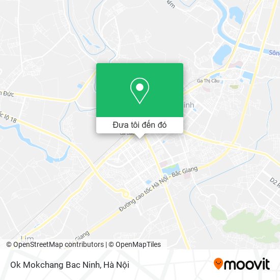 Bản đồ Ok Mokchang Bac Ninh