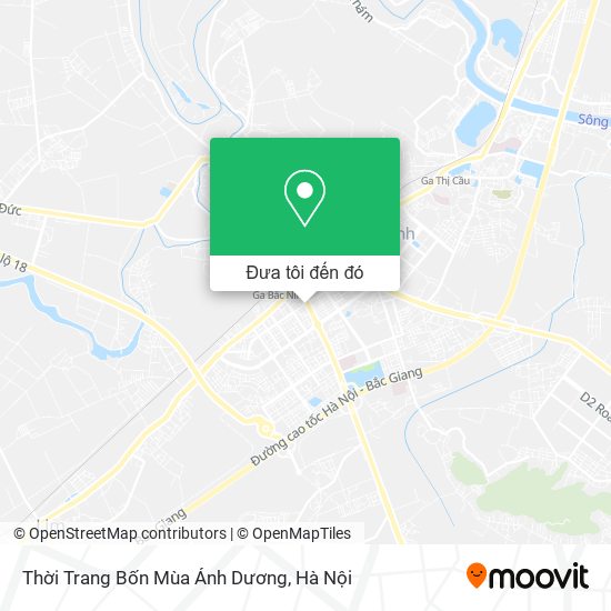 Bản đồ Thời Trang Bốn Mùa Ánh Dương