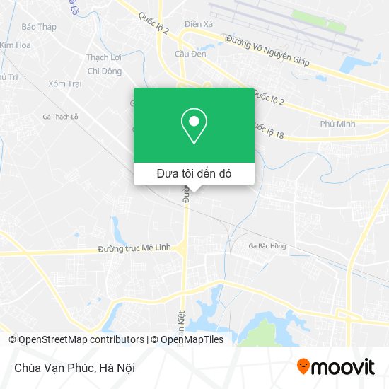 Bản đồ Chùa Vạn Phúc