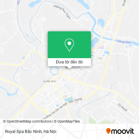 Bản đồ Royal Spa Bắc Ninh