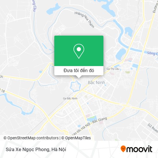 Bản đồ Sửa Xe Ngọc Phong