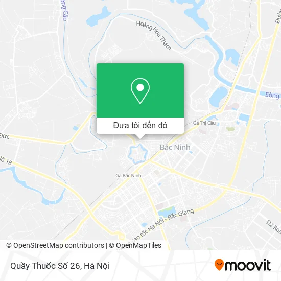 Bản đồ Quầy Thuốc Số 26