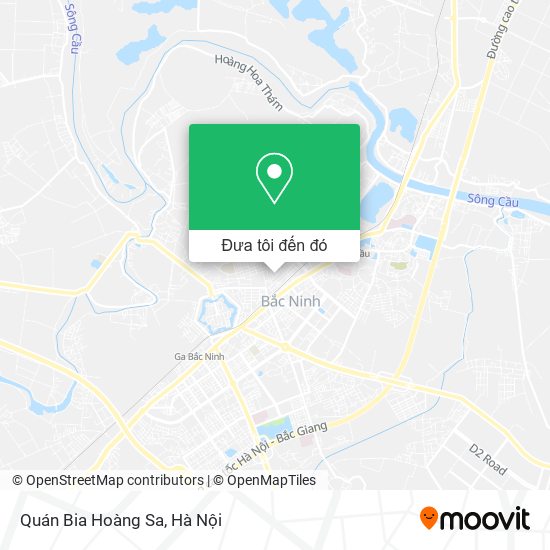 Bản đồ Quán Bia Hoàng Sa