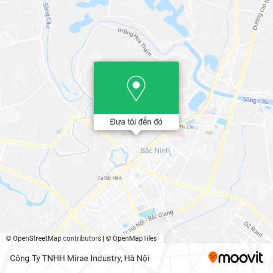 Bản đồ Công Ty TNHH Mirae Industry