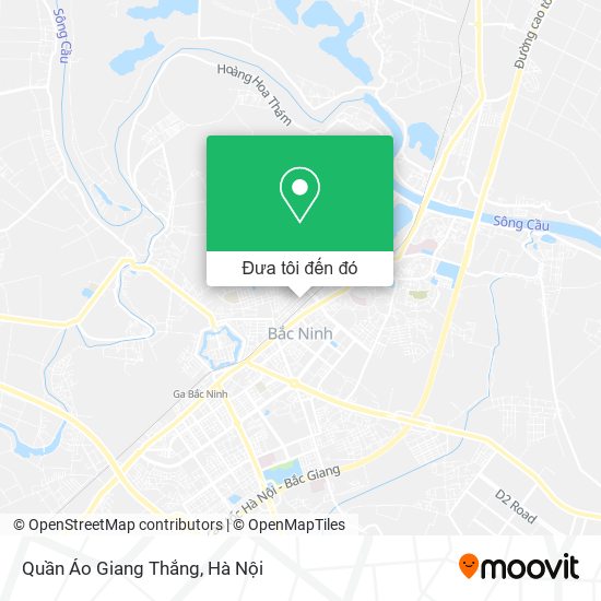 Bản đồ Quần Áo Giang Thắng