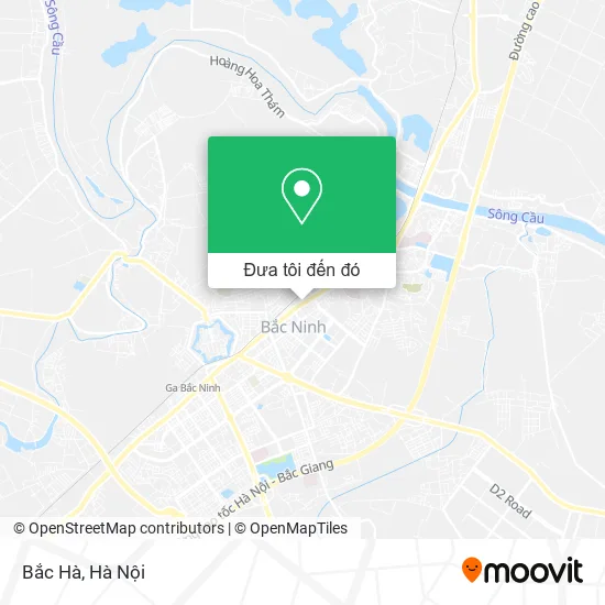 Bản đồ Bắc Hà