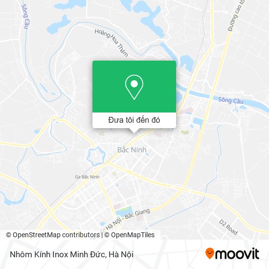 Bản đồ Nhôm Kính Inox Minh Đức