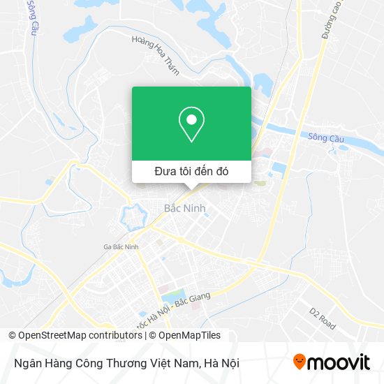 Bản đồ Ngân Hàng Công Thương Việt Nam