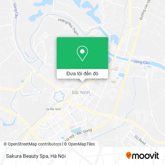 Bản đồ Sakura Beauty Spa