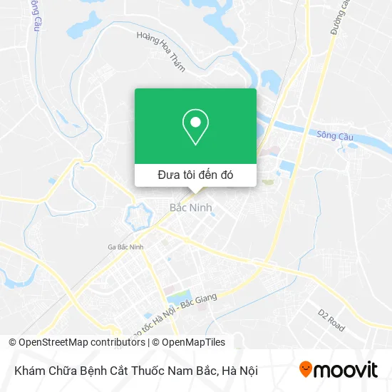 Bản đồ Khám Chữa Bệnh Cắt Thuốc Nam Bắc