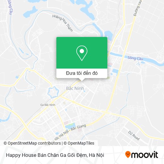 Bản đồ Happy House Bán Chăn Ga Gối Đệm