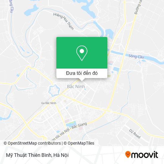 Bản đồ Mỹ Thuật Thiên Bình