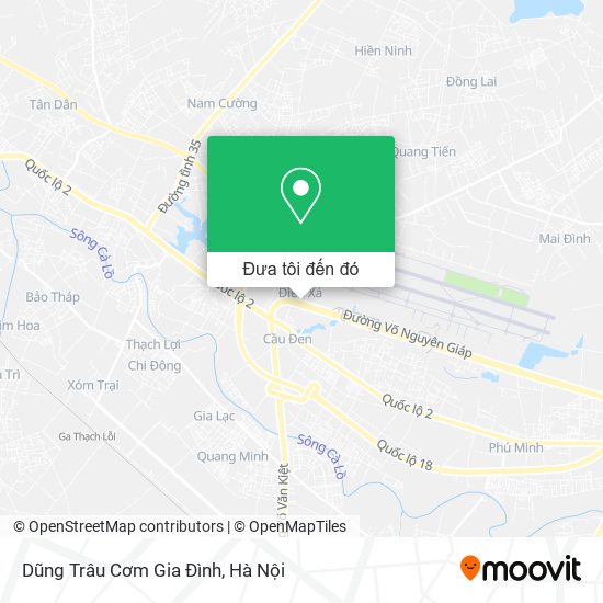 Bản đồ Dũng Trâu Cơm Gia Đình