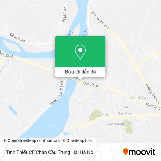 Bản đồ Tình Thiết CF Chân Cầu Trung Hà