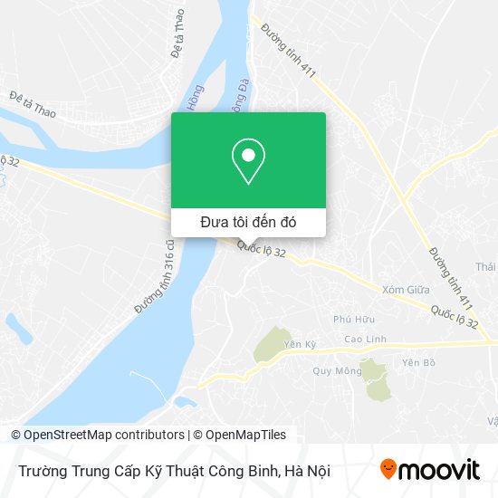 Bản đồ Trường Trung Cấp Kỹ Thuật Công Binh