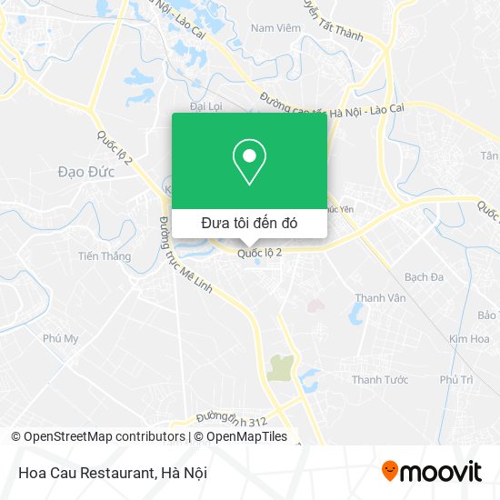 Bản đồ Hoa Cau Restaurant