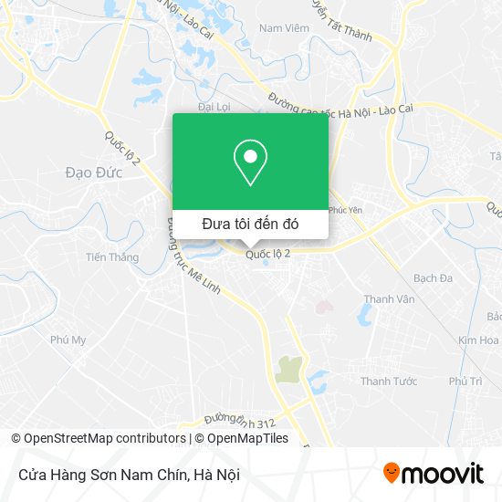 Bản đồ Cửa Hàng Sơn Nam Chín