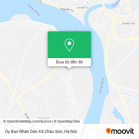 Bản đồ Ủy Ban Nhân Dân Xã Châu Sơn