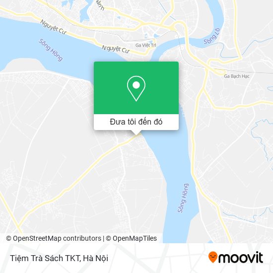 Bản đồ Tiệm Trà Sách TKT