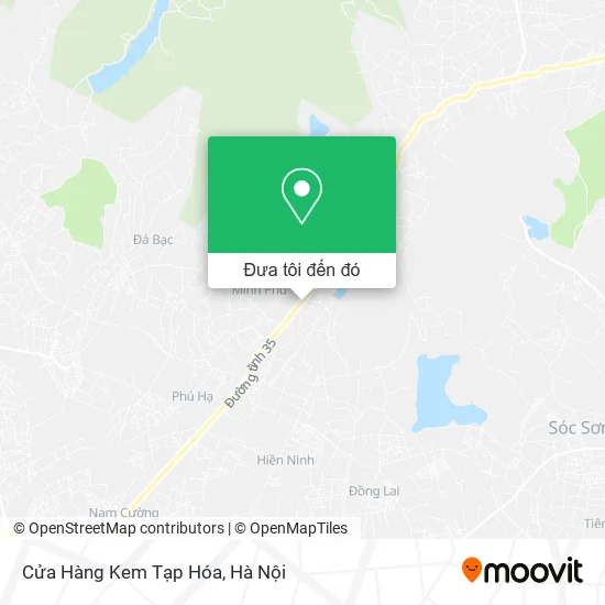 Bản đồ Cửa Hàng Kem Tạp Hóa