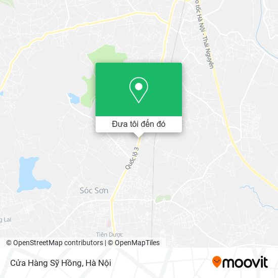 Bản đồ Cửa Hàng Sỹ Hồng