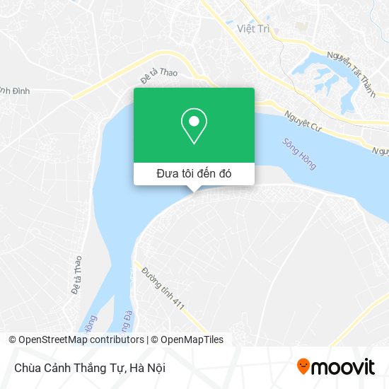 Bản đồ Chùa Cảnh Thắng Tự