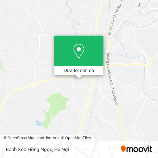 Bản đồ Bánh Xèo Hồng Ngọc