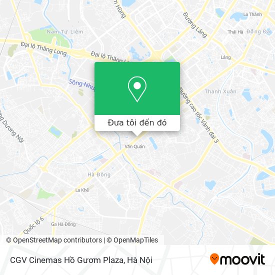 Bản đồ CGV Cinemas Hồ Gươm Plaza