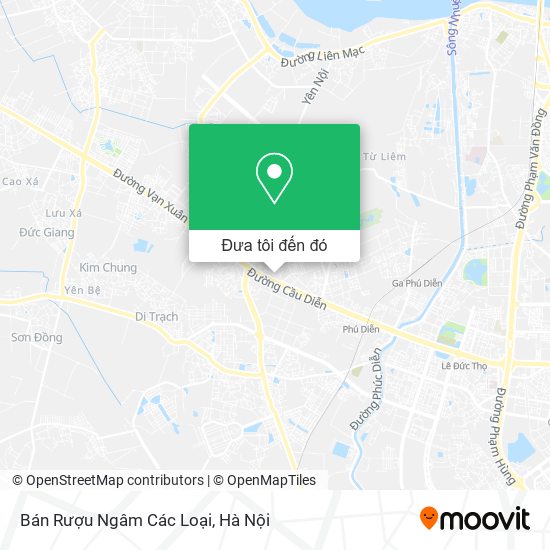 Bản đồ Bán Rượu Ngâm Các Loại