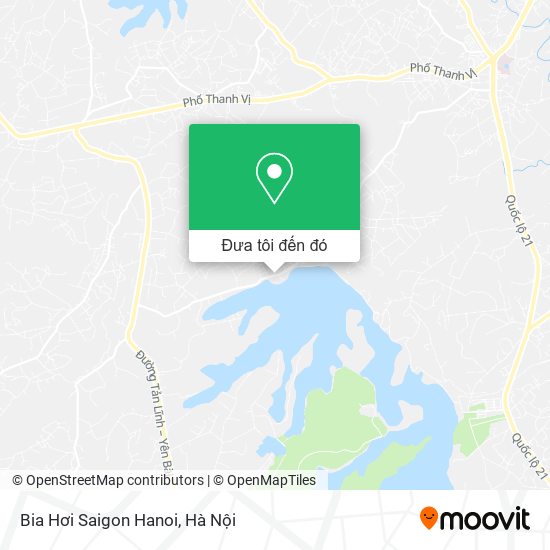 Bản đồ Bia Hơi Saigon Hanoi