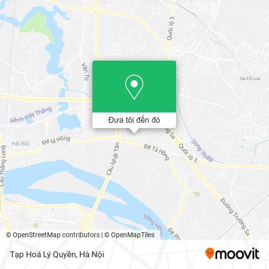 Bản đồ Tạp Hoá Lý Quyền