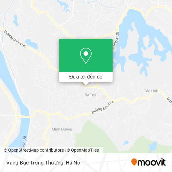 Bản đồ Vàng Bạc Trọng Thương