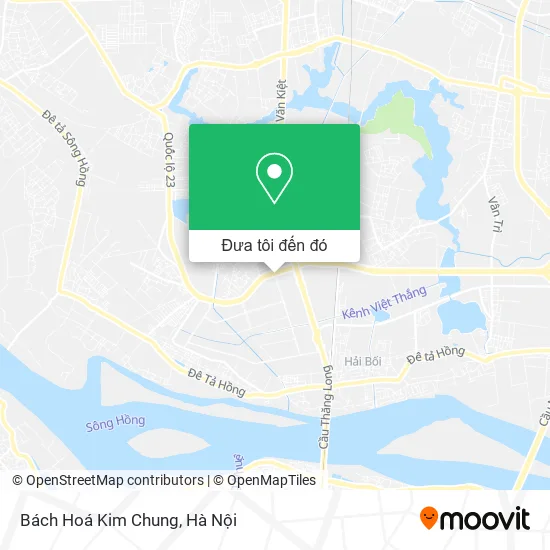 Bản đồ Bách Hoá Kim Chung