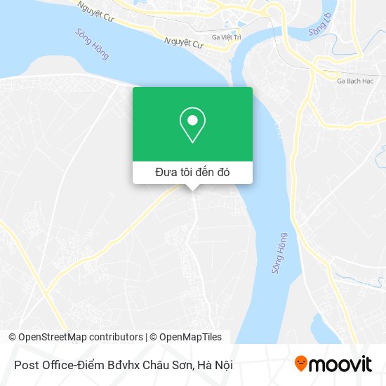 Bản đồ Post Office-Điểm Bđvhx Châu Sơn
