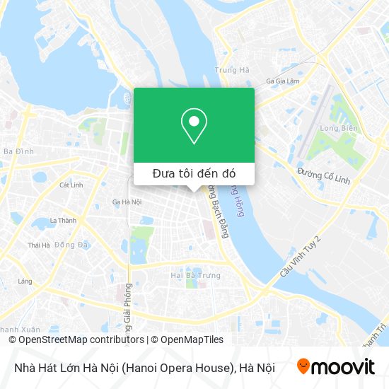 Bản đồ Nhà Hát Lớn Hà Nội (Hanoi Opera House)