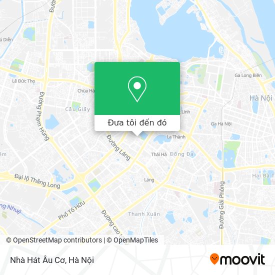 Bản đồ Nhà Hát Âu Cơ
