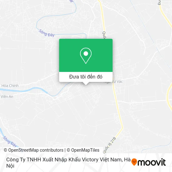 Bản đồ Công Ty TNHH Xuất Nhập Khẩu Victory Việt Nam