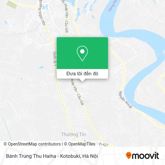 Bản đồ Bánh Trung Thu Haiha - Kotobuki