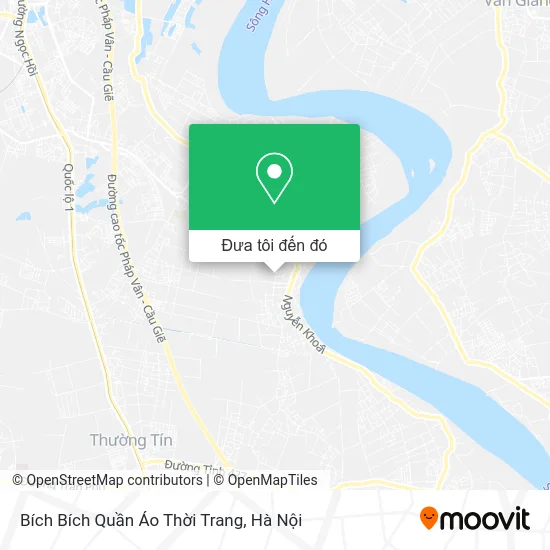 Bản đồ Bích Bích Quần Áo Thời Trang