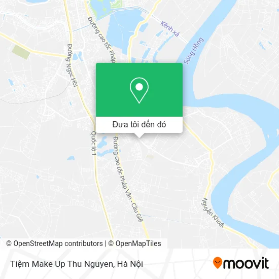 Bản đồ Tiệm Make Up Thu Nguyen