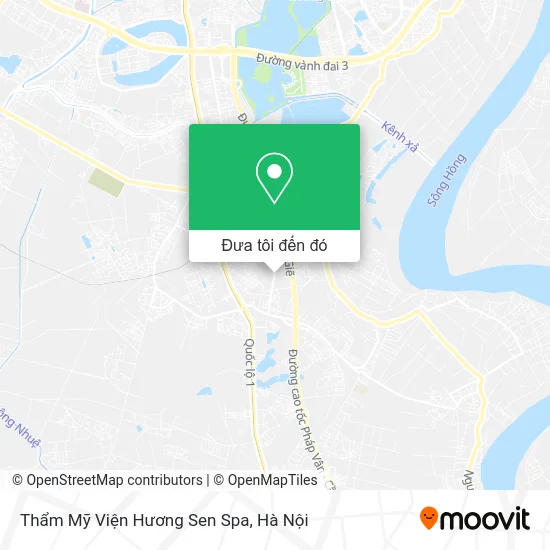 Bản đồ Thẩm Mỹ Viện Hương Sen Spa