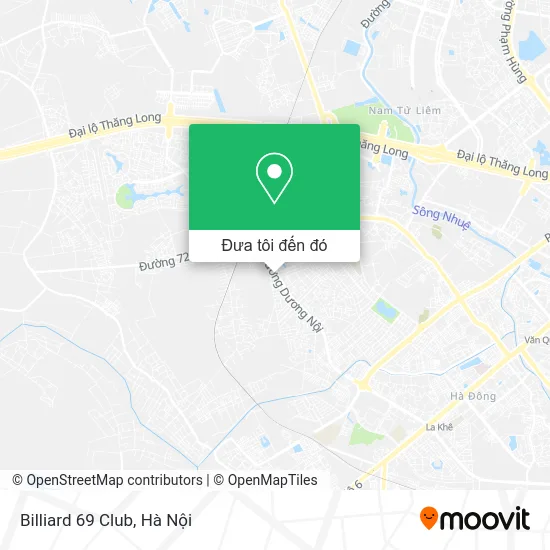 Bản đồ Billiard 69 Club