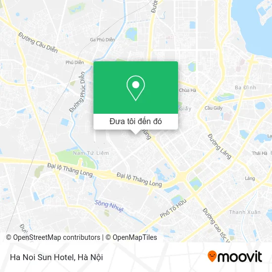 Bản đồ Ha Noi Sun Hotel
